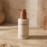 Smoothing Serum bottle, angled view