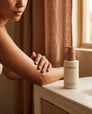 Applying the Smoothing Serum to skin